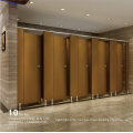 Waterproof 12mm Decorative High Pressure HPL Compact Laminate Toilet Door Toilet Partition